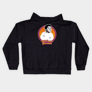 Diff'rent Strokes  // Retro 80s Aesthetic Fan Design Kids Hoodie